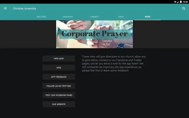 CA Church android App screenshot 0