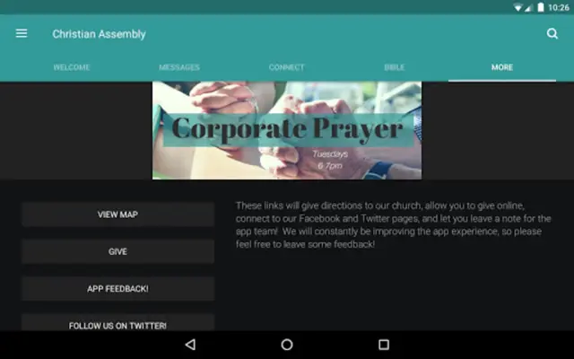 CA Church android App screenshot 3